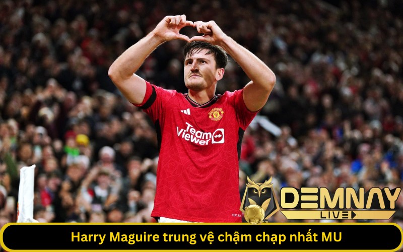 Harry Maguire trung vệ chậm chạp nhất MU