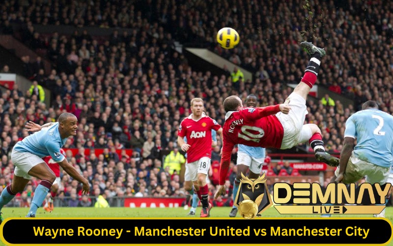 Wayne Rooney - Manchester United vs Manchester City