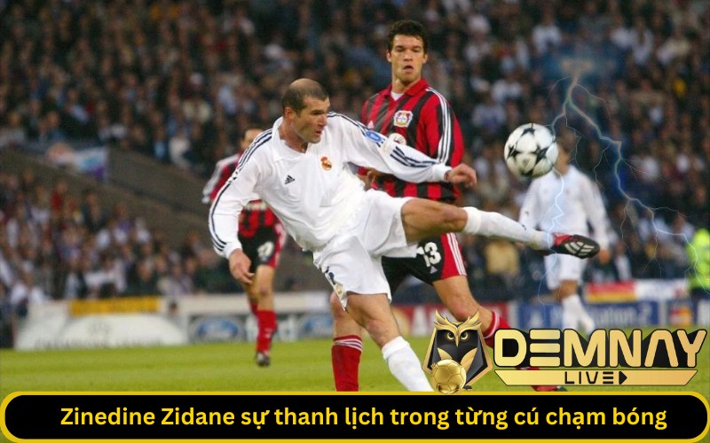 Zinedine Zidane sự thanh lịch trong từng cú chạm bóng